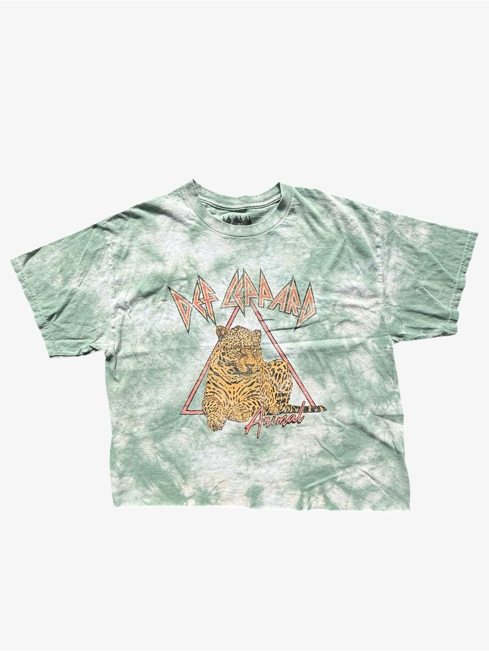 Def Leopard Tie Dye Graphic Band Shirt